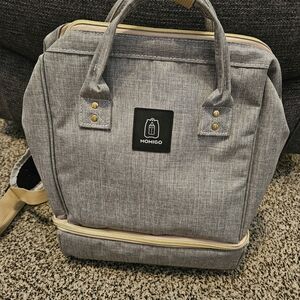 Gray Breastpump Bag